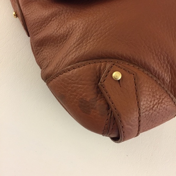Talbots Tan Leather Handbag - Picture 4 of 9